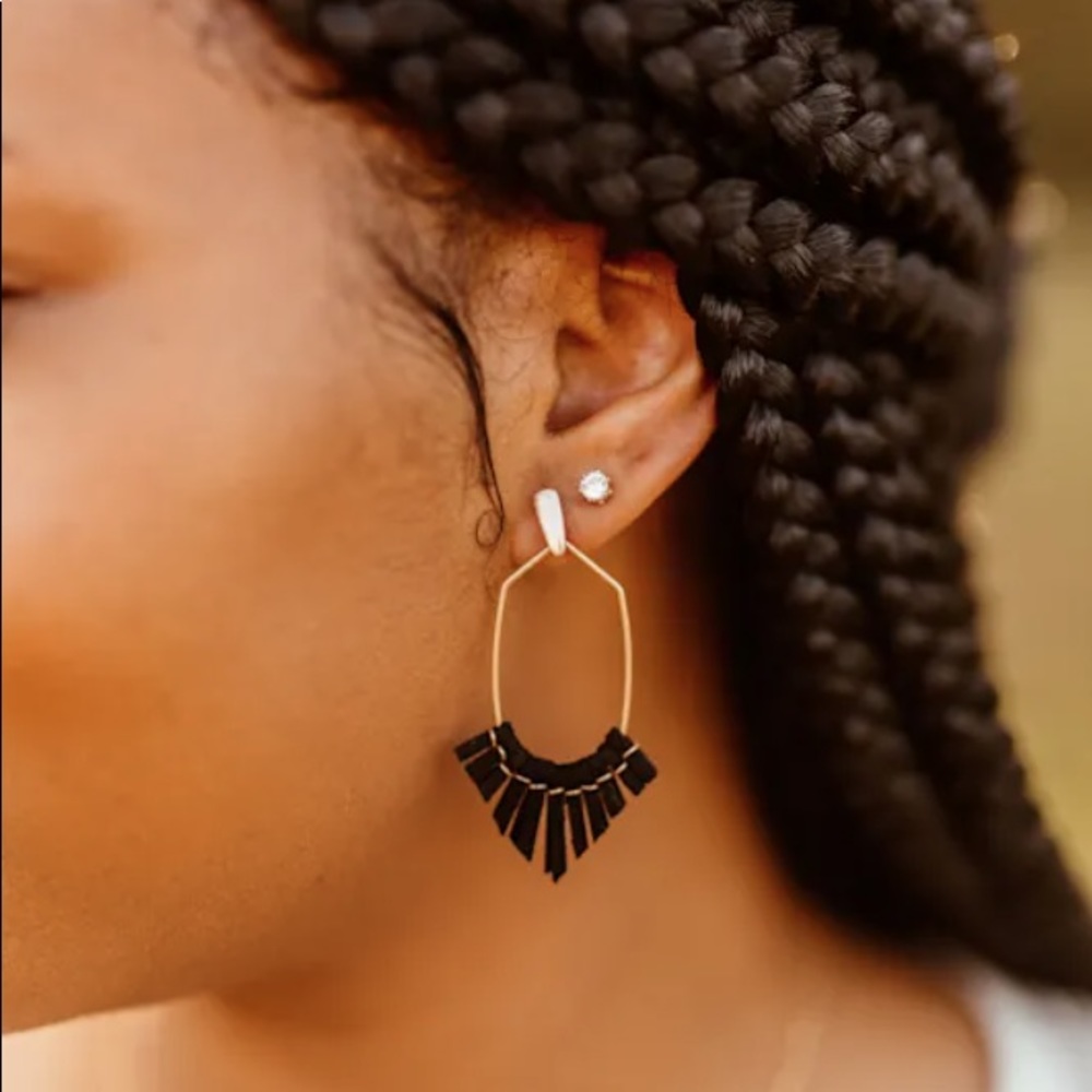 Beauty Goddess Dangle Earrings
